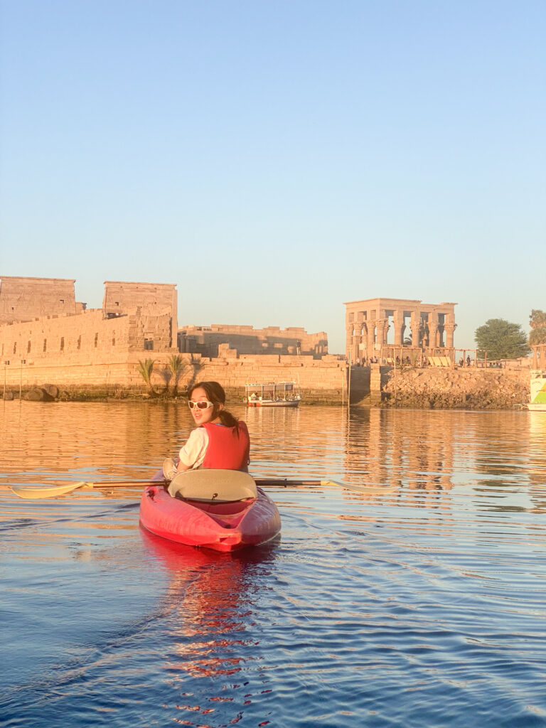 Kayaking at Blue Lotus Ecolodge