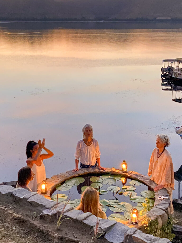 Meditation at Blue Lotus Ecolodge